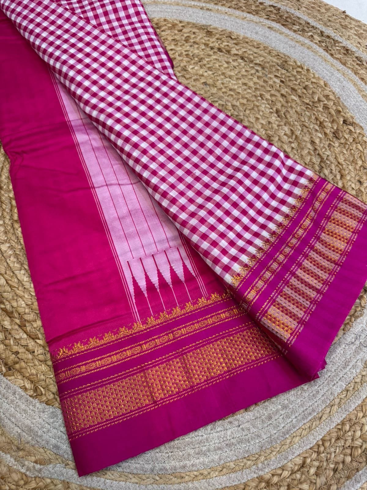 Ilkal Checks trending saree