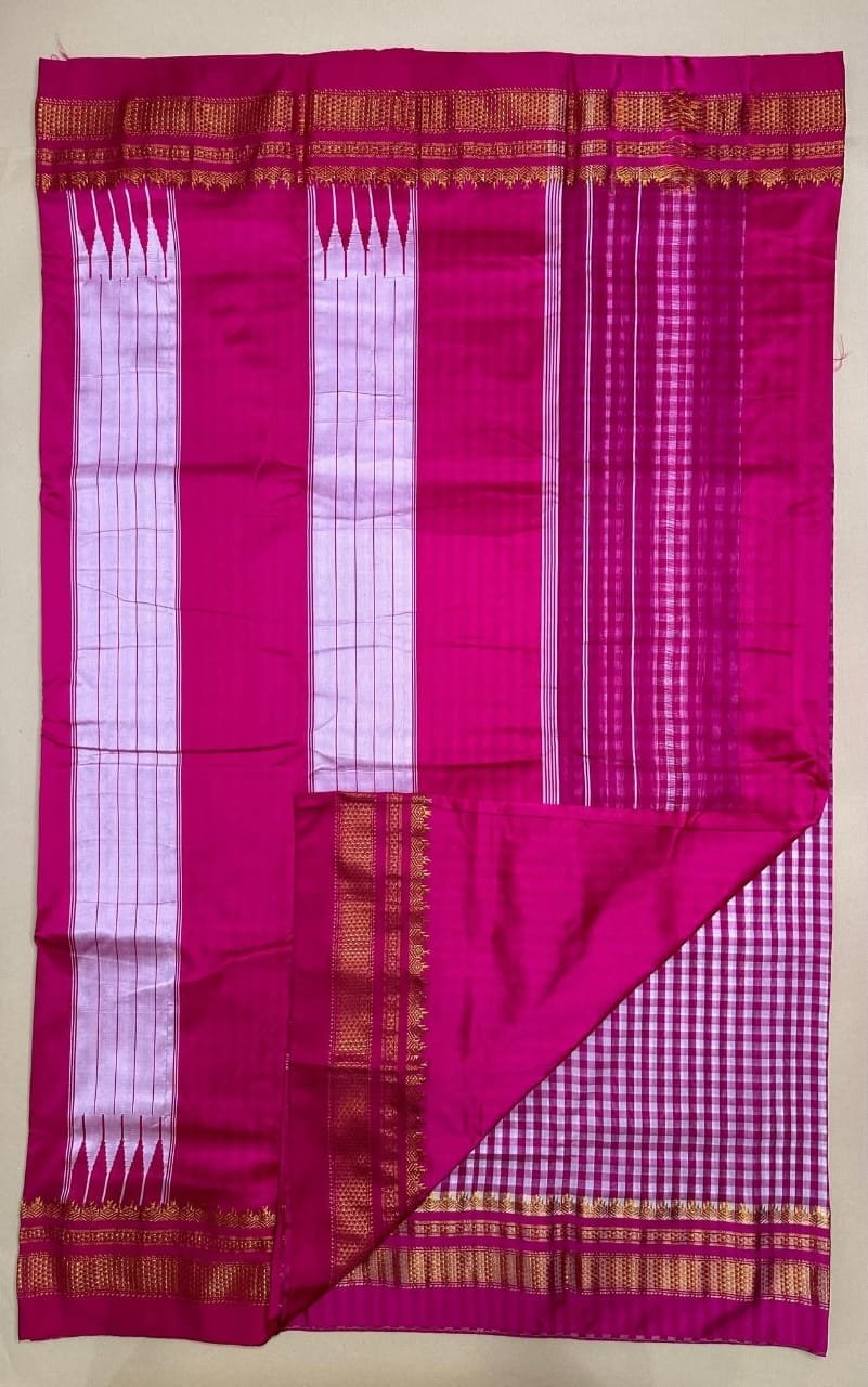 Ilkal Checks trending saree