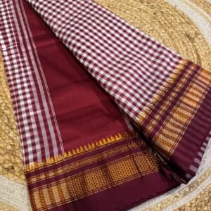 Ilkal Checks trending saree