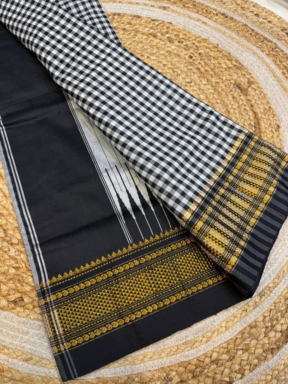 Ilkal Checks Trending Saree - Image 6