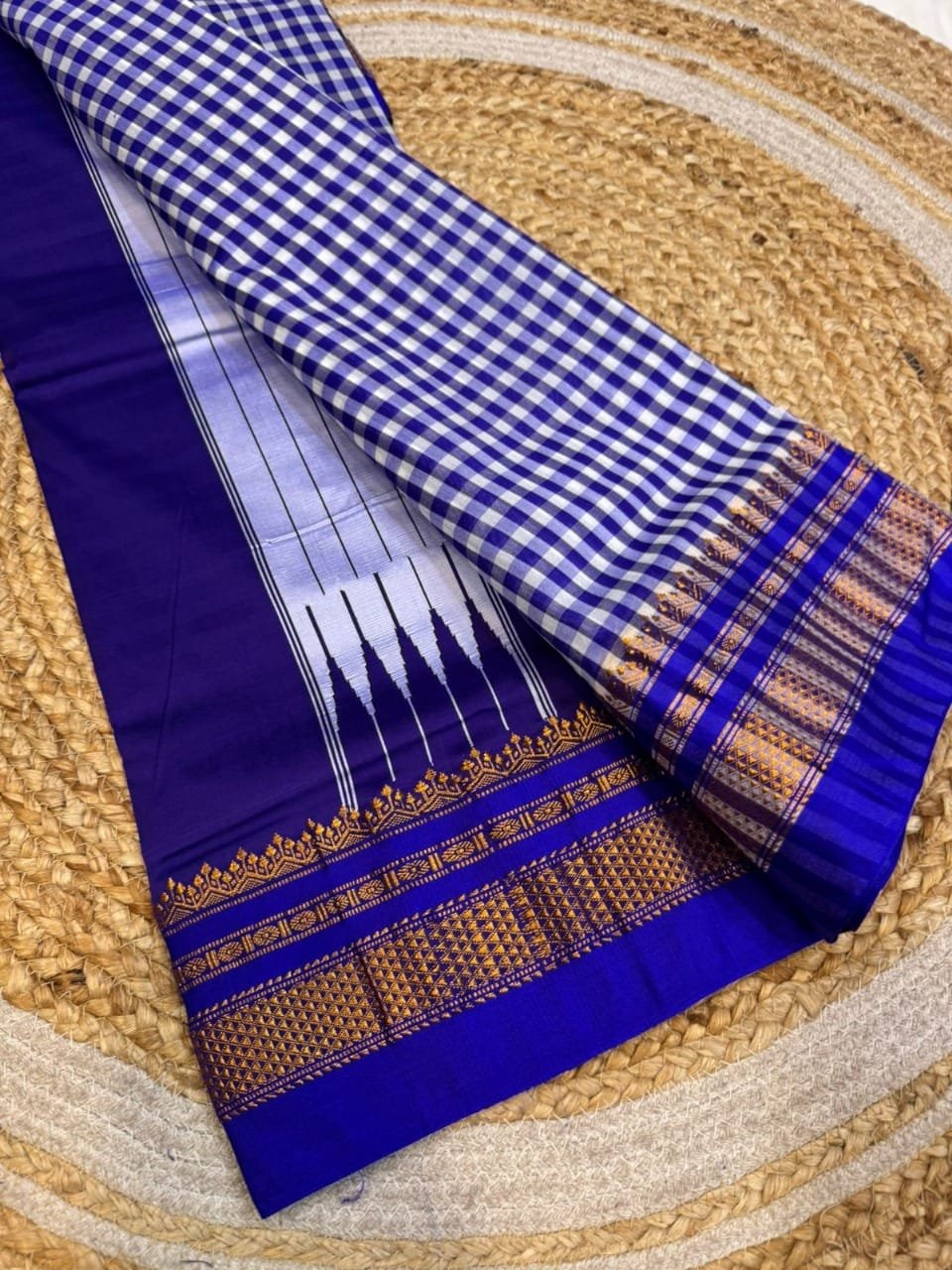 Ilkal Checks trending saree