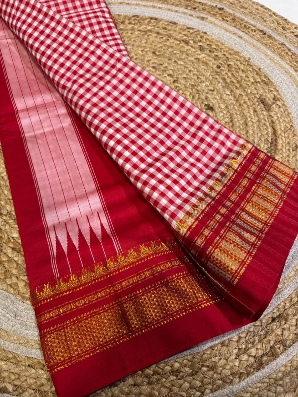 Ilkal Checks trending saree