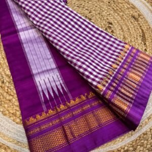 Ilkal Checks trending saree