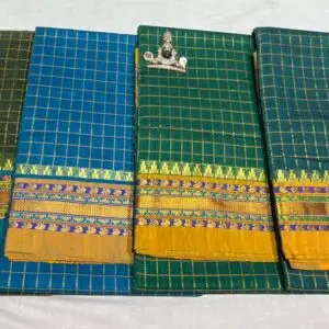 ilkal checks saree